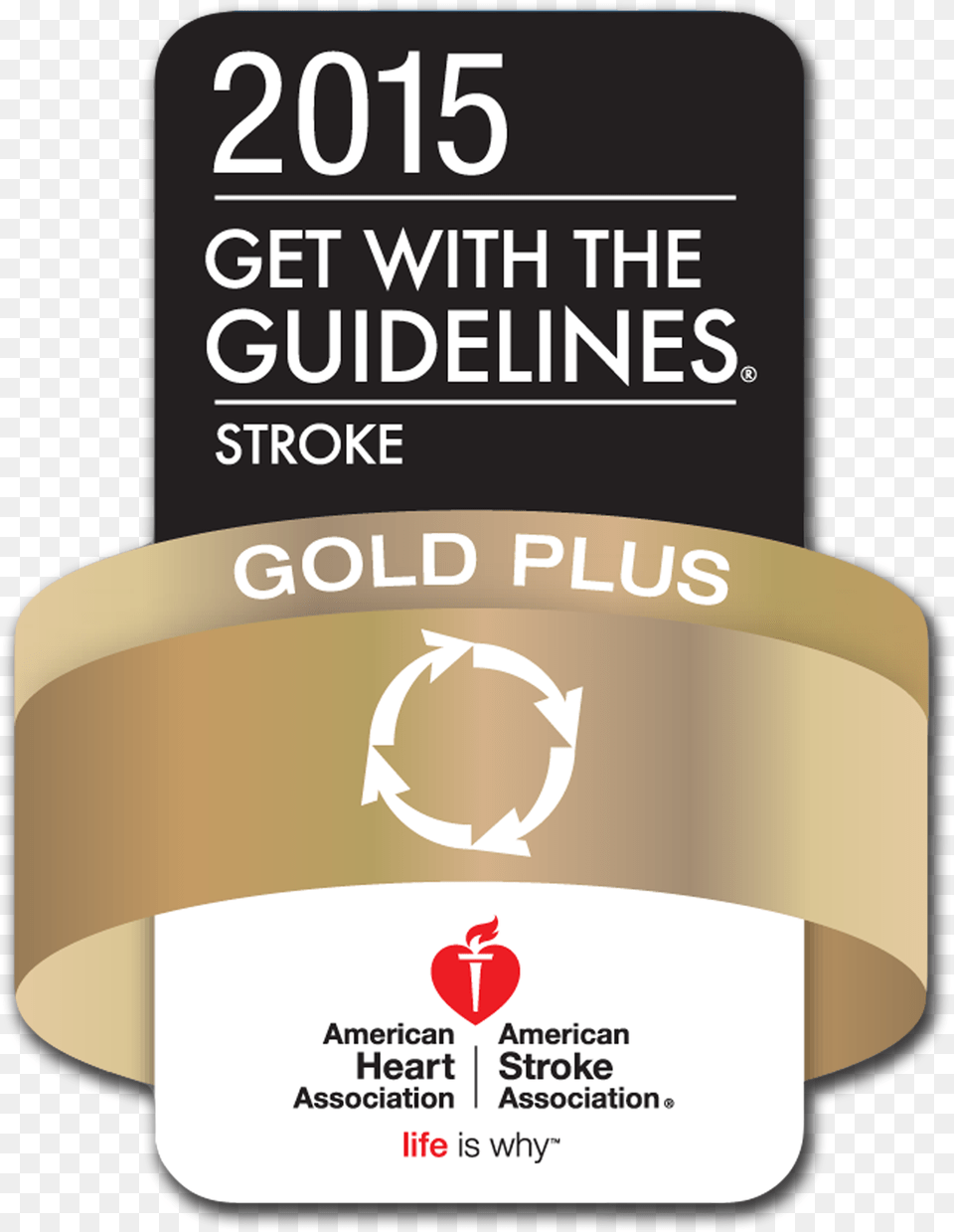 Catherine Of Siena Medical Center Has Received The American Heart Association, Advertisement, Poster, Text, Paper Free Png