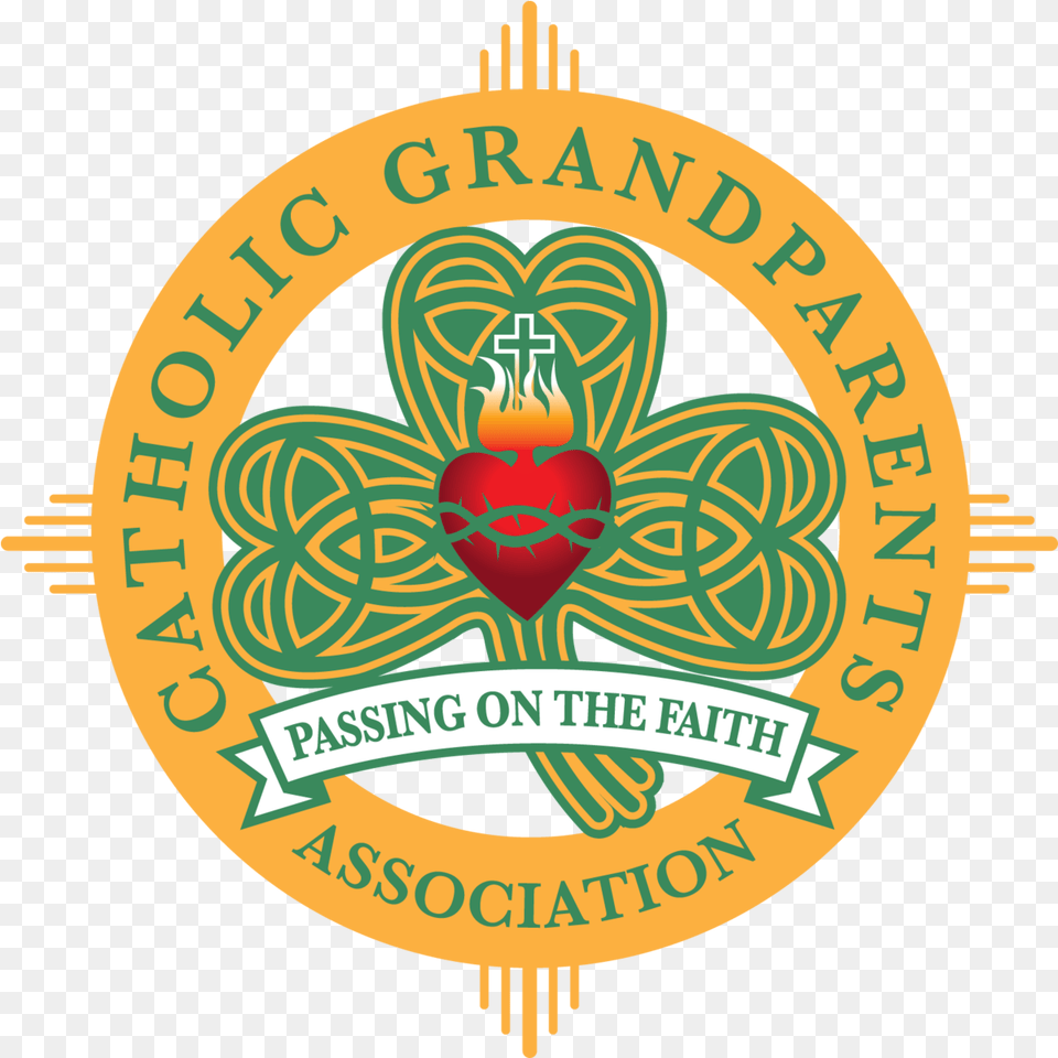 Catholic Grandparents Association Illustration, Badge, Logo, Symbol, Emblem Free Png