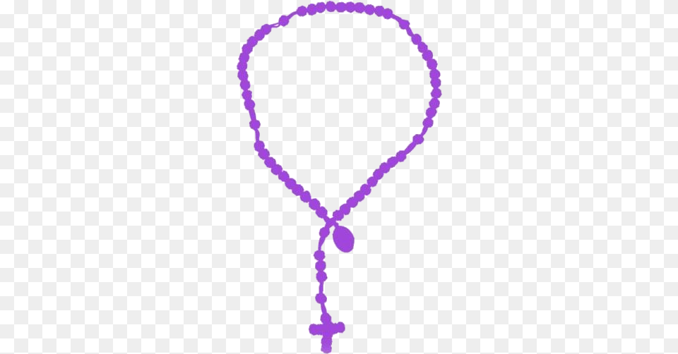 Catholic Rosary Images Balloon, Accessories, Purple, Necklace, Jewelry Png Image