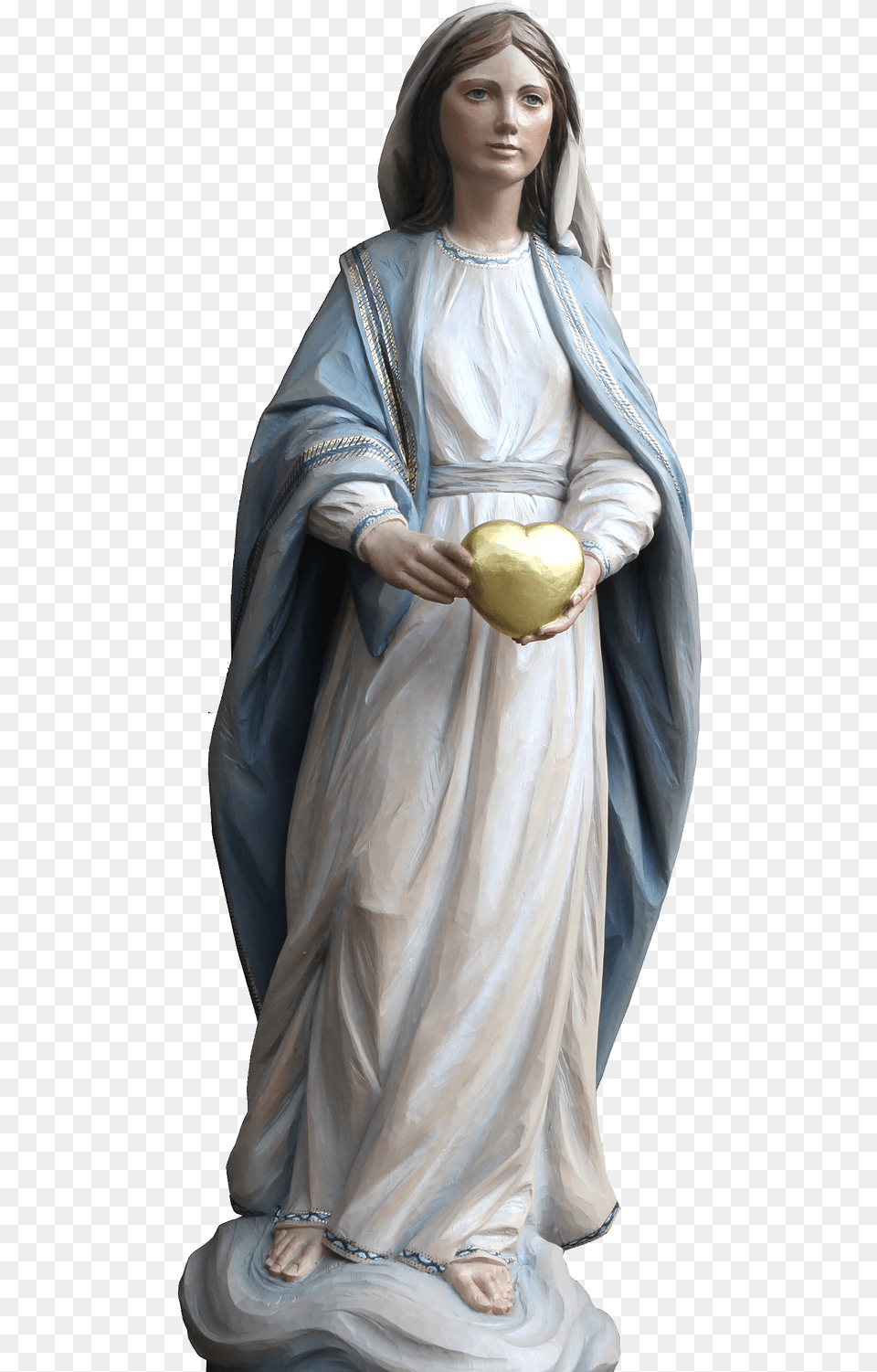 Catholic Spirituality Servants Of Our Lady Healer Hearts Statue, Figurine, Adult, Fashion, Female Free Png