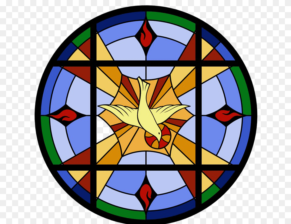 Catholic Stained Glass Window High Quality Image, Art, Stained Glass Free Transparent Png