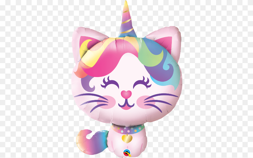 Caticorn Balloon, Clothing, Hat, Baby, Person Free Transparent Png