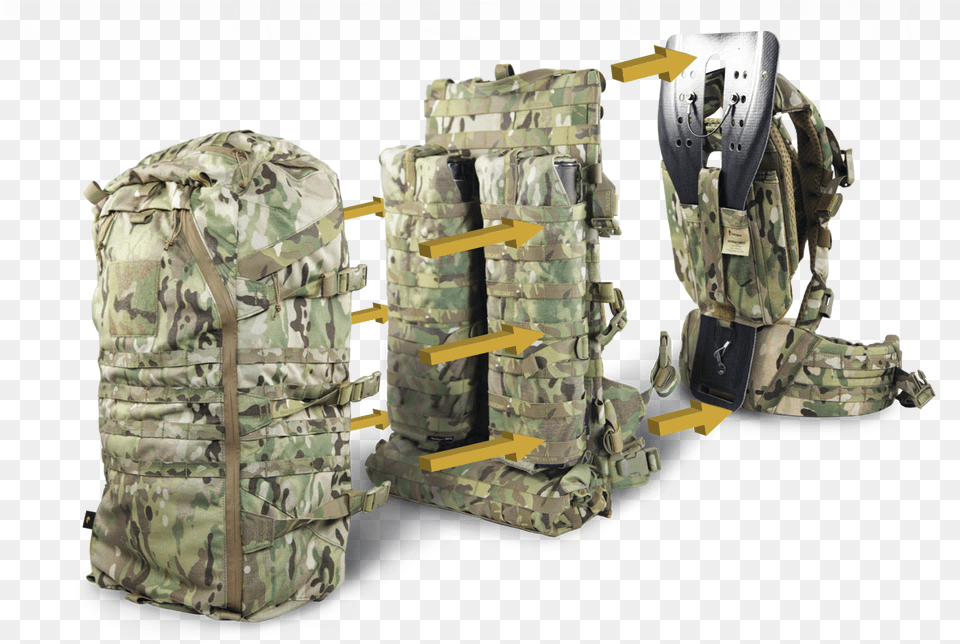 Catoma Switchblade Modular Pack System Overview Amnb News 60mm Mortar Ruck, Backpack, Bag Png