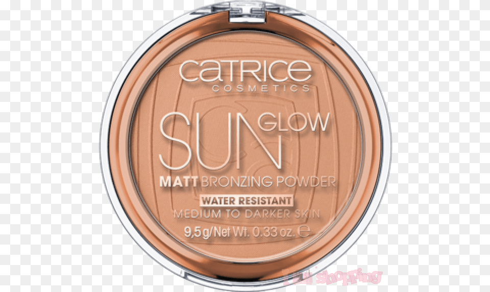 Catrice Sun Glow Matt Bronzing Powder Catrice Cosmetics Sun Glow Matt Powder, Face, Head, Person, Disk Free Png Download