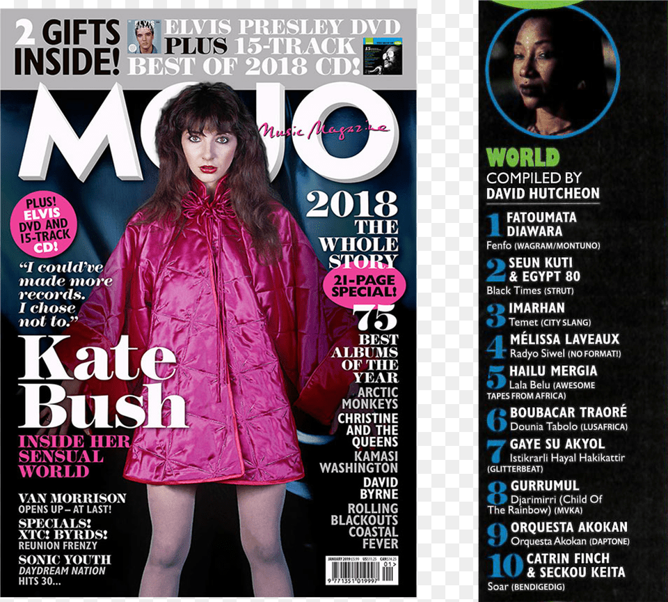 Catrin And Seckou39s Soar In Mojo39s Top Ten World Music Mojo Magazine January 2019 Free Transparent Png