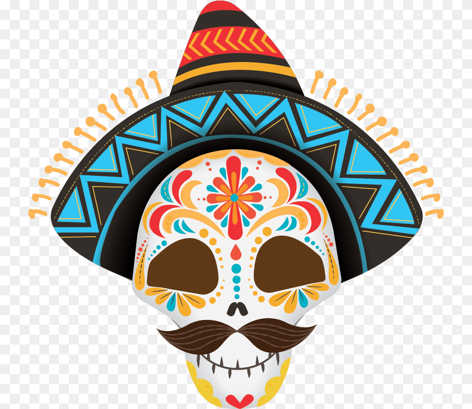 Catrina 5 Image Catrin, Clothing, Hat, Sombrero, Face Free Png Download