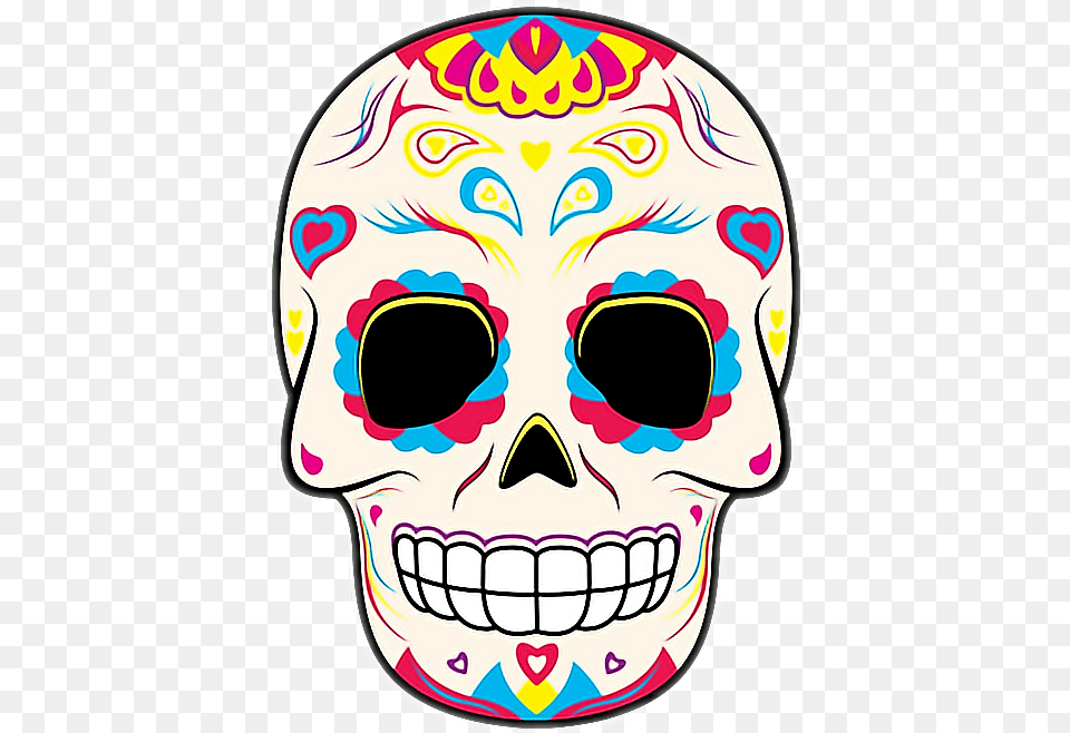 Catrina Catrinas Maquillaje Siii, Mask, Person Free Transparent Png