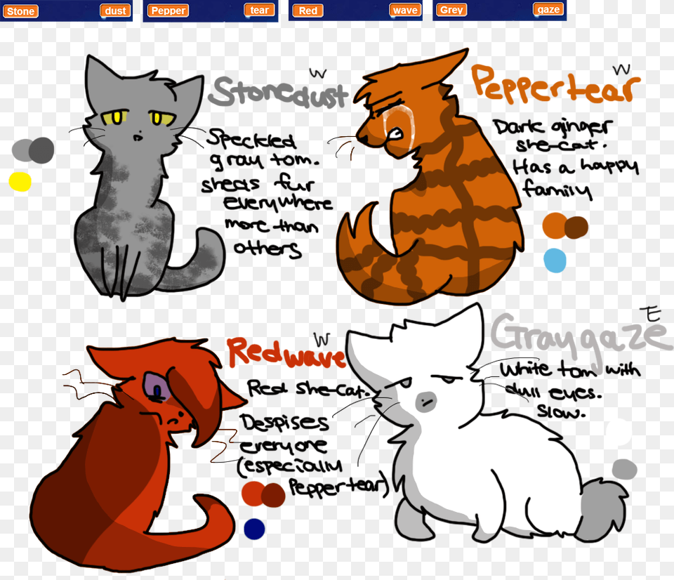 Cats For My Prank Warriors Comic By Drawmachiine On Mary Sue Warrior Cat Ocs, Baby, Person, Animal, Mammal Free Png