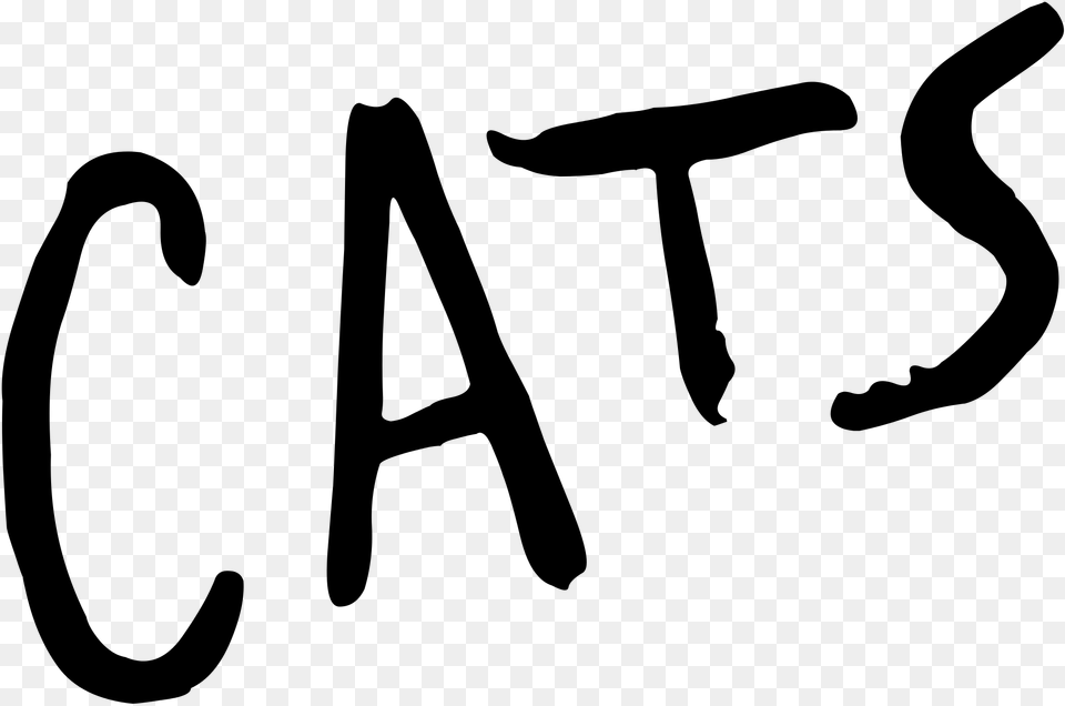 Cats Logo, Handwriting, Text, Smoke Pipe, Animal Png Image