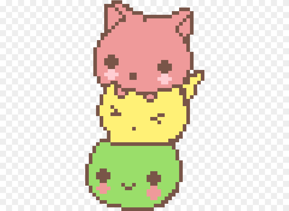 Cats Pixel Art, First Aid, Toy, Plush Free Png