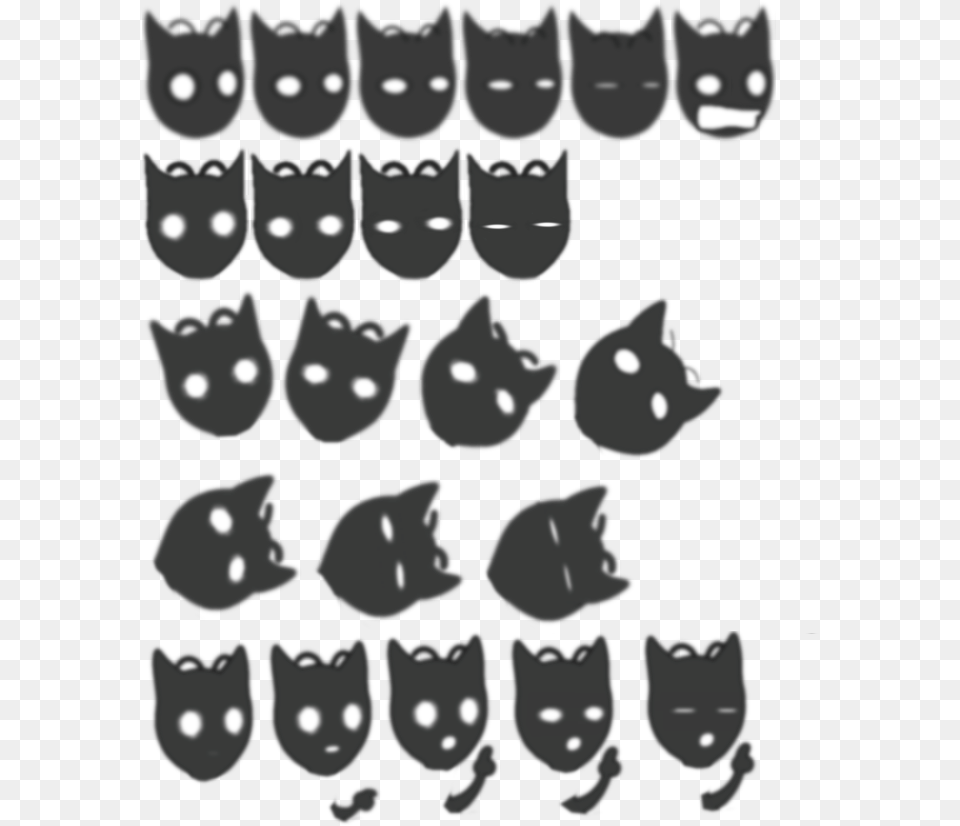Cats Tail Sprite Sheet, Animal, Cat, Face, Head Free Transparent Png