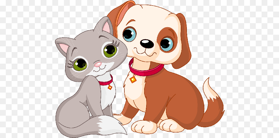 Cats Vs Dogs Clip Art Kitten And Puppy Clipart, Baby, Person, Face, Head Free Transparent Png
