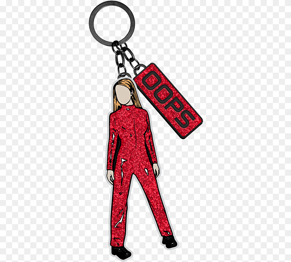 Catsuit Britney Oops Keychain Britney Spears Keychain, Adult, Female, Person, Woman Free Png Download