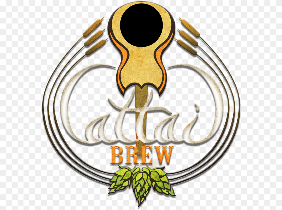 Cattail Brew Logo Logo, Emblem, Symbol, Electronics, Hardware Png Image