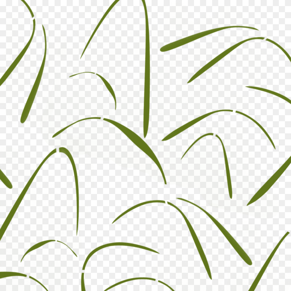 Cattails And Reeds Camo Stencil Grass, Green, Leaf, Plant, Baby Free Transparent Png