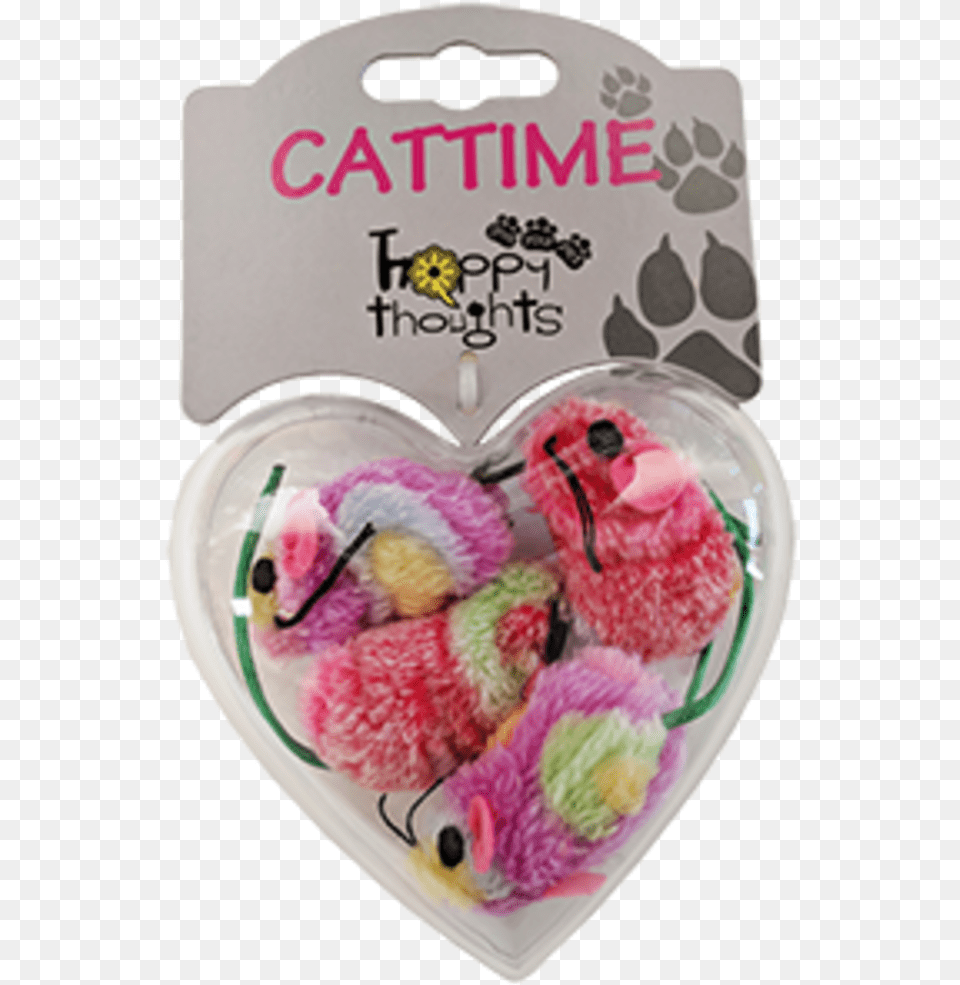 Cattime Coloured Mouse Cat Toys Animal Figure Png