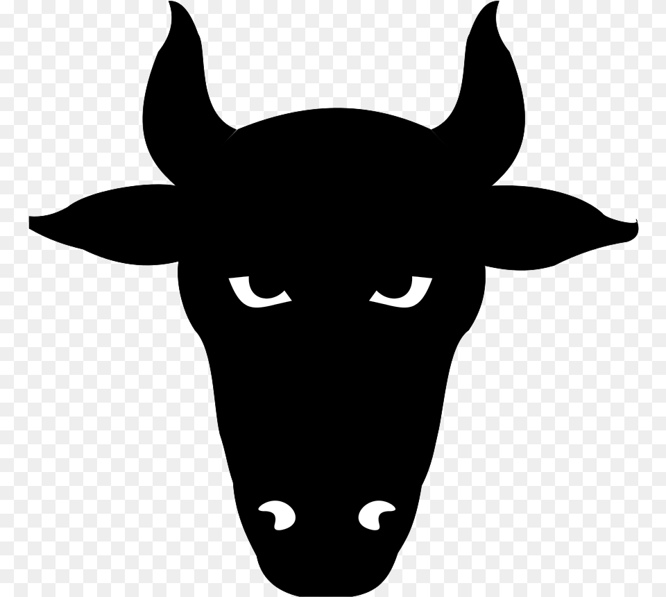Cattle Bull Calf Herb Glogowa, Silhouette, Stencil Free Png Download