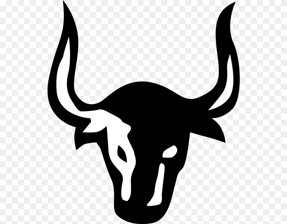 Cattle Computer Icons Bull Silhouette, Stencil Png Image