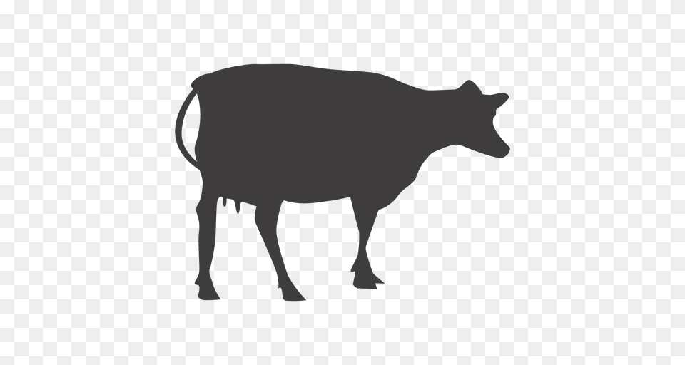 Cattle Silhouette Clip Art, Animal, Mammal, Pig, Livestock Free Png Download