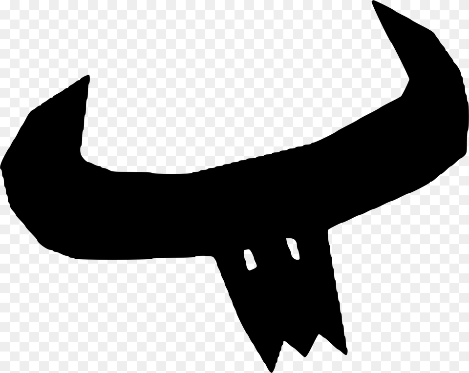 Cattle Skull Clip Art, Gray Png Image