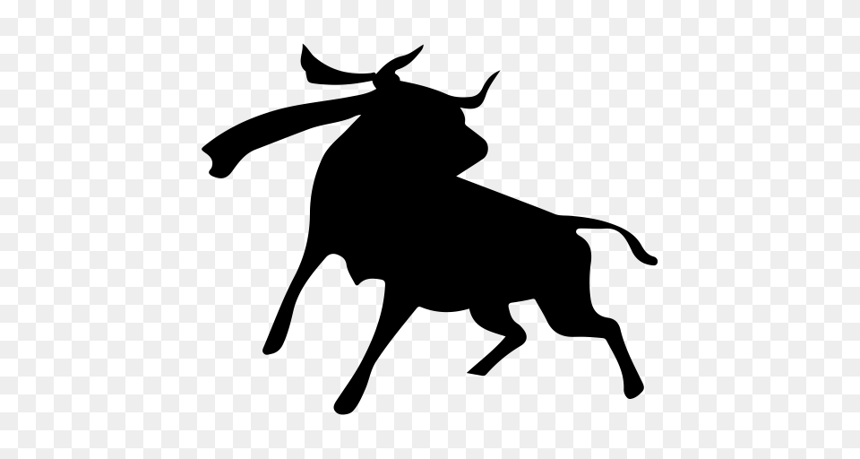 Cattle Skull West Icon With And Vector Format For Free, Gray Png