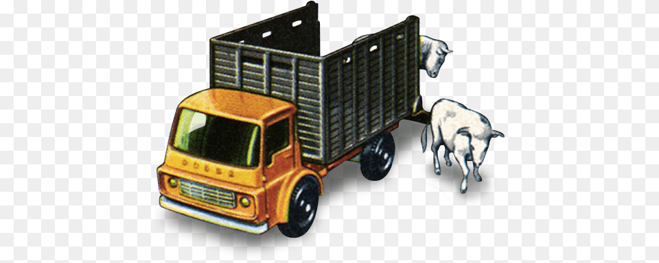Cattle Truck With Icon 1960s Matchbox Cars Icons Matchbox Cars, Trailer Truck, Transportation, Vehicle, Moving Van Free Png