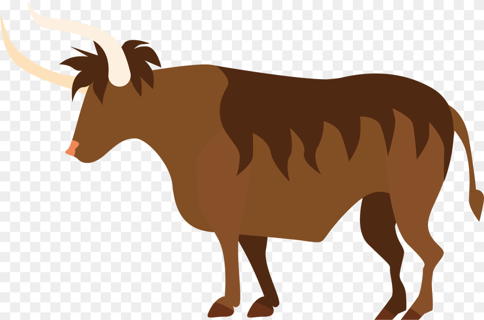 Cattle Vector Graphics Sheep Illustration Clip Art Animal Figure, Bull, Mammal, Livestock, Ox Free Transparent Png