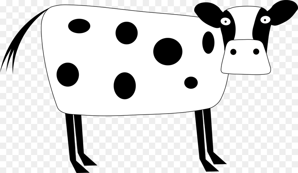 Cattle White Drawing Clip Art, Animal, Mammal, Livestock, Cow Png