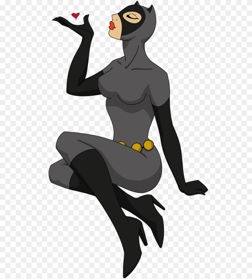 Catwoman Batman Batgirl Cartoon Animation Animated Catwoman, Person, Book, Comics, Publication Free Transparent Png