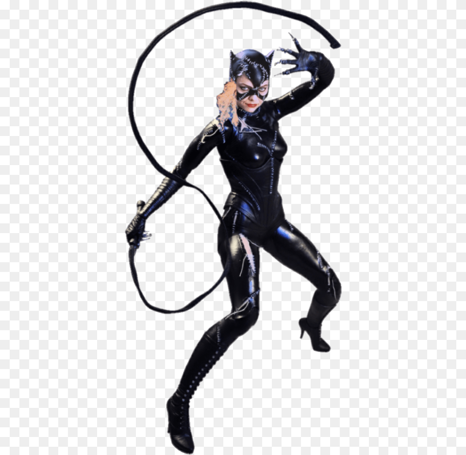 Catwoman Clipart Catwoman, Clothing, Costume, Person, Face Free Png