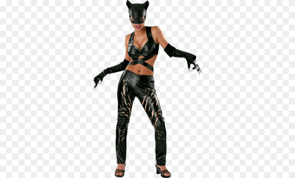 Catwoman Costumes Jokers, Clothing, Costume, Person, Adult Free Png Download