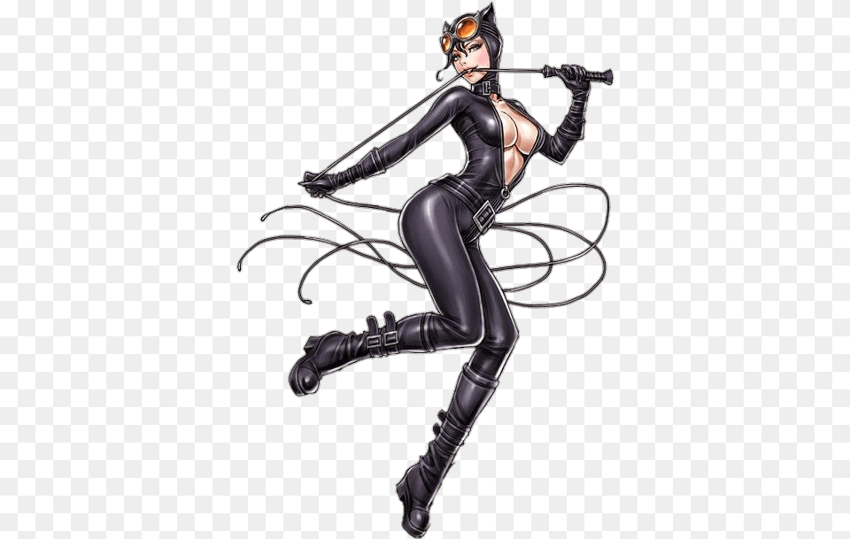 Catwoman Dc Comics Movies Cartoons Catwoman Comic, Clothing, Costume, Person, Adult Png