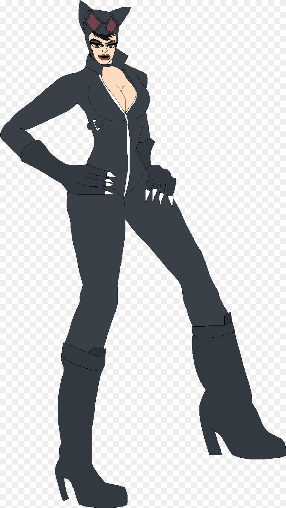 Catwoman Knee High Boot, Clothing, Sleeve, Long Sleeve, Adult Free Transparent Png