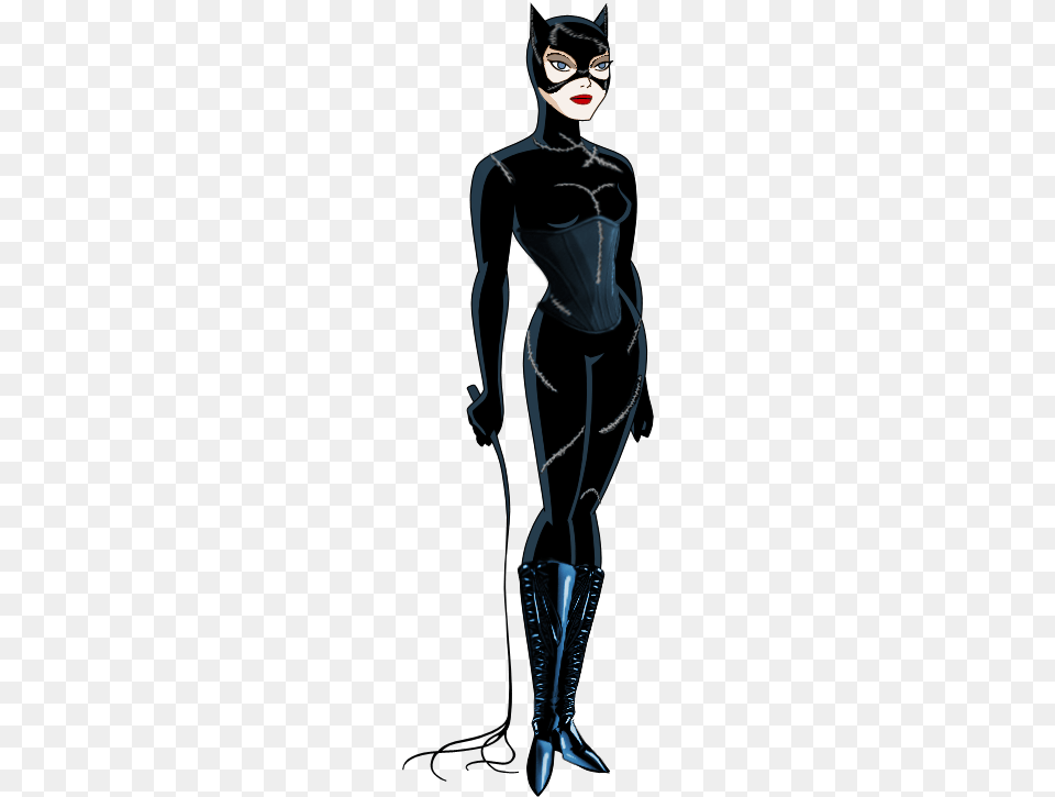 Catwoman Animated Banner Freeuse Stock Batman Returns Catwoman Cartoon, Adult, Female, Person, Woman Free Transparent Png