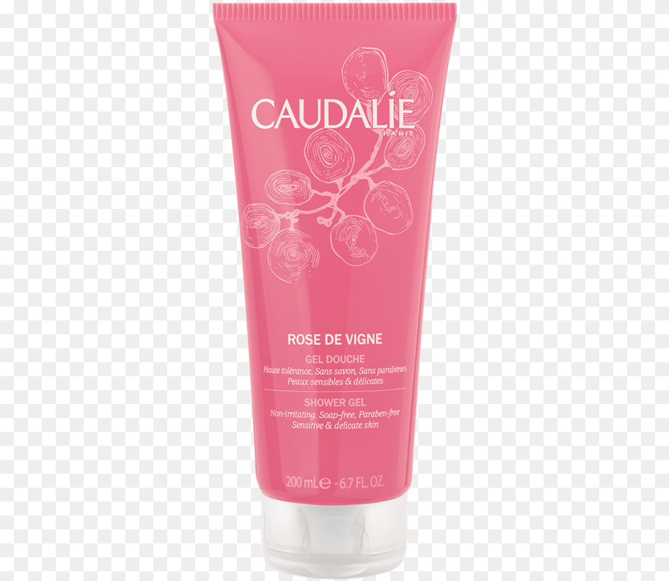 Caudalie Rose De Vignes, Bottle, Lotion, Cosmetics, Can Free Png Download