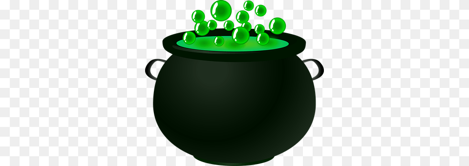Cauldron, Green, Cookware, Pot, Jar Free Transparent Png