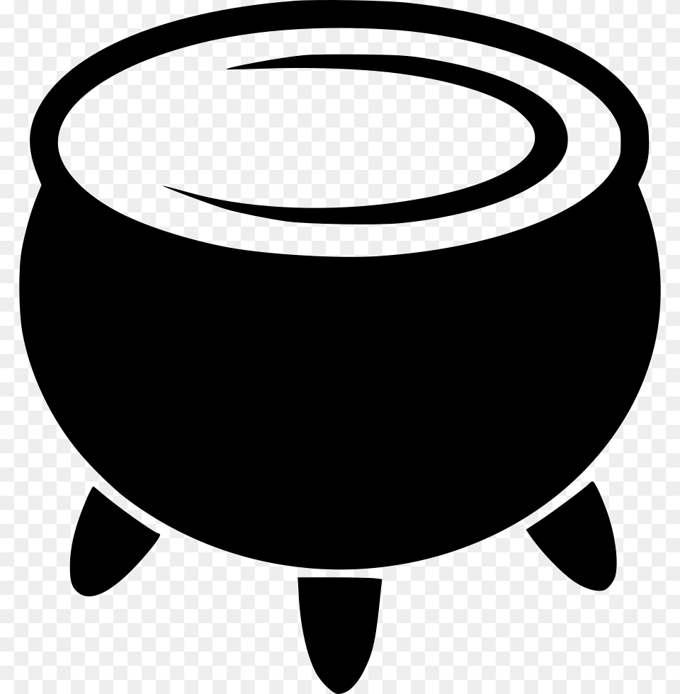 Cauldron Clip Art, Stencil, Silhouette, Drum, Musical Instrument Free Transparent Png