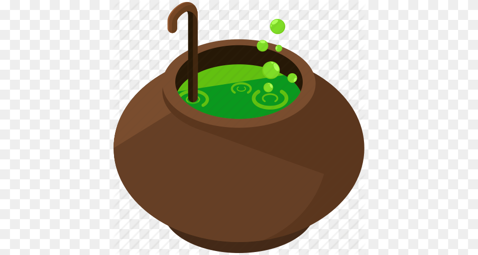 Cauldron Halloween Magic Potion Scary Spooky Witch Icon, Ball, Sport, Tennis, Tennis Ball Free Png Download