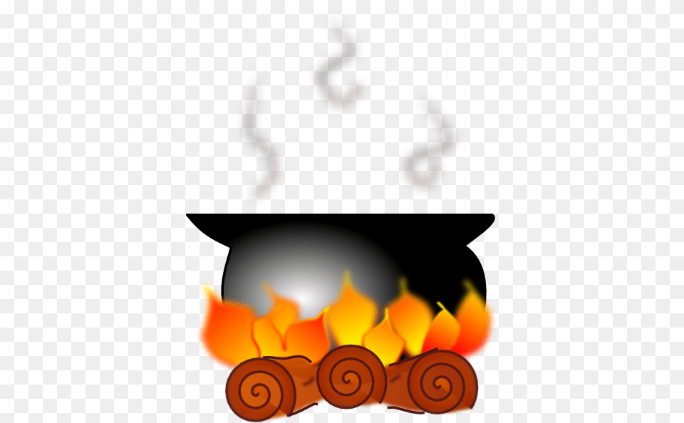 Cauldron Over Fire Clip Art, Flame, Dynamite, Weapon Free Transparent Png