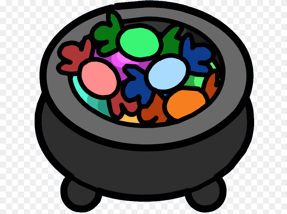 Cauldron Picture Cauldron Of Candy Clipart, Jar, Food, Meal, Dish Png Image