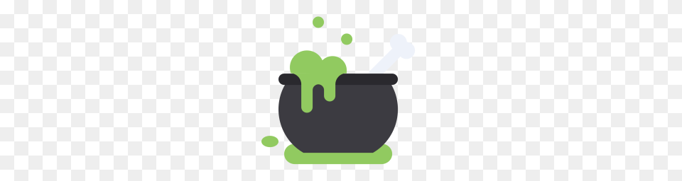 Cauldron Poison Metal Pot Bone Halloween Magic, Cannon, Weapon, Smoke Pipe, Mortar Free Transparent Png