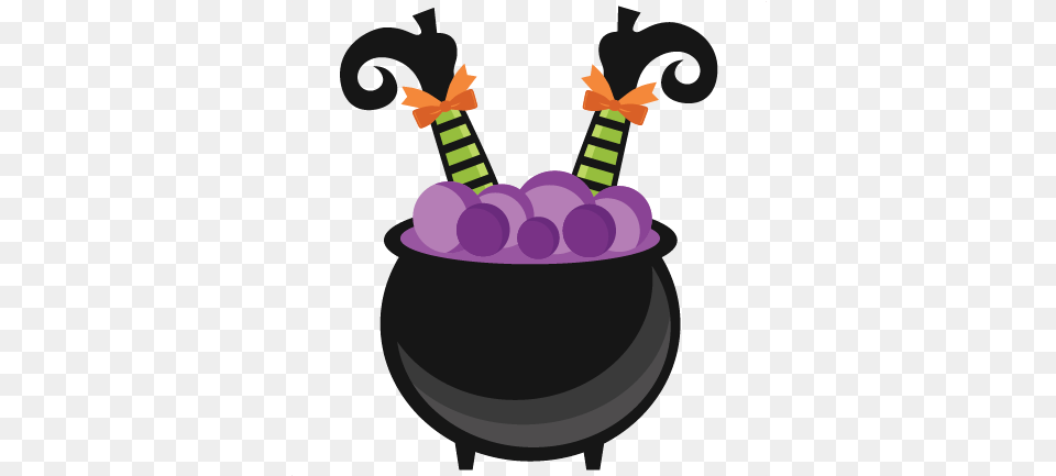 Cauldron Svg Transparent Clipart Witch In Cauldron Clipart, Cookware, Pot, Purple Png