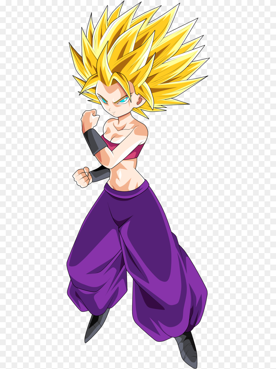 Caulifla Super Saiyan 2 By Frost Z Dbhnb5u Dragon Ball Super Caulifla Ssj, Book, Comics, Publication, Manga Free Png