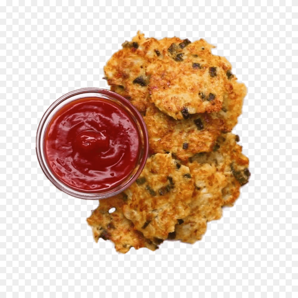 Cauliflower Fritters, Food, Ketchup Free Png Download