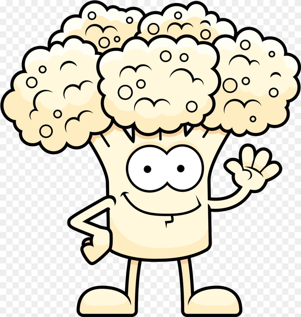 Cauliflower Stickers, Art, Drawing, Face, Head Png Image