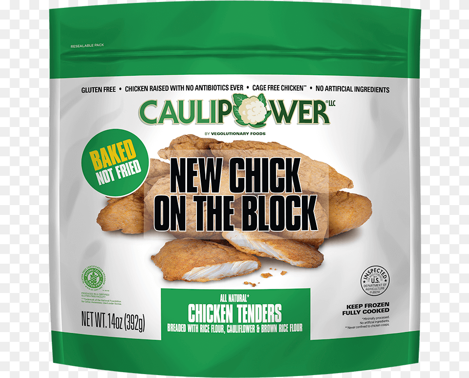 Caulipower Original Chicken Tenders Multigrain Bread, Food, Advertisement, Poster Free Png Download