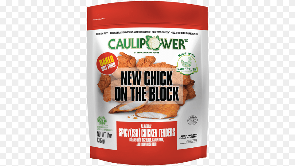 Caulipower Spicy Chicken Tenders Caulipower Chicken Tenders, Food, Fried Chicken, Advertisement, Ketchup Free Png