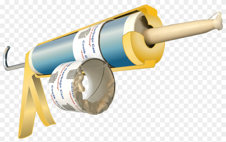 Caulk Garbage Cans Cylinder, Tape, Dynamite, Weapon Png Image
