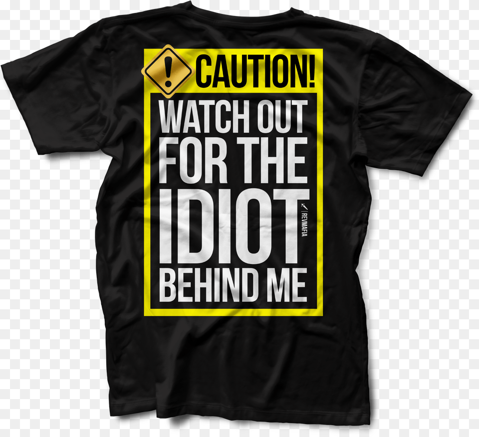 Caution, Clothing, T-shirt, Shirt Free Png Download