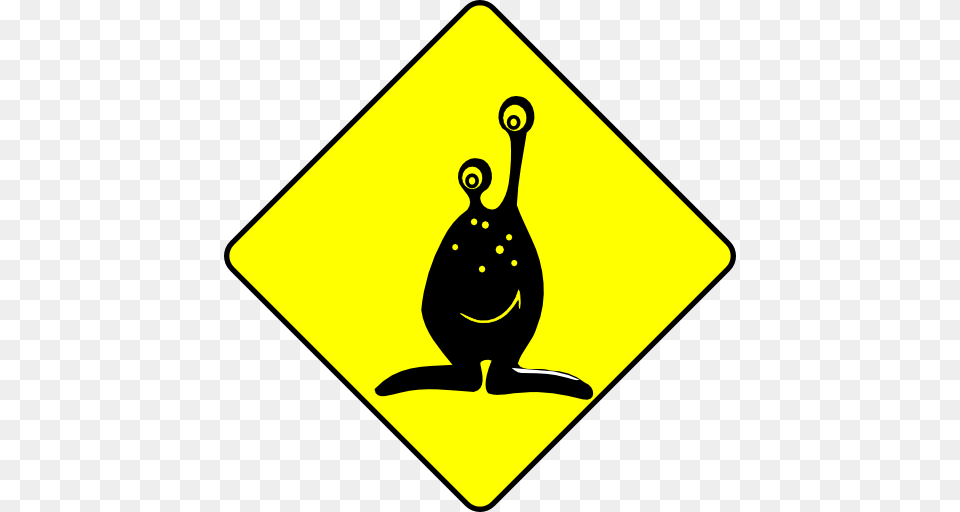 Caution Alien Clipart, Sign, Symbol, Road Sign, Person Free Png